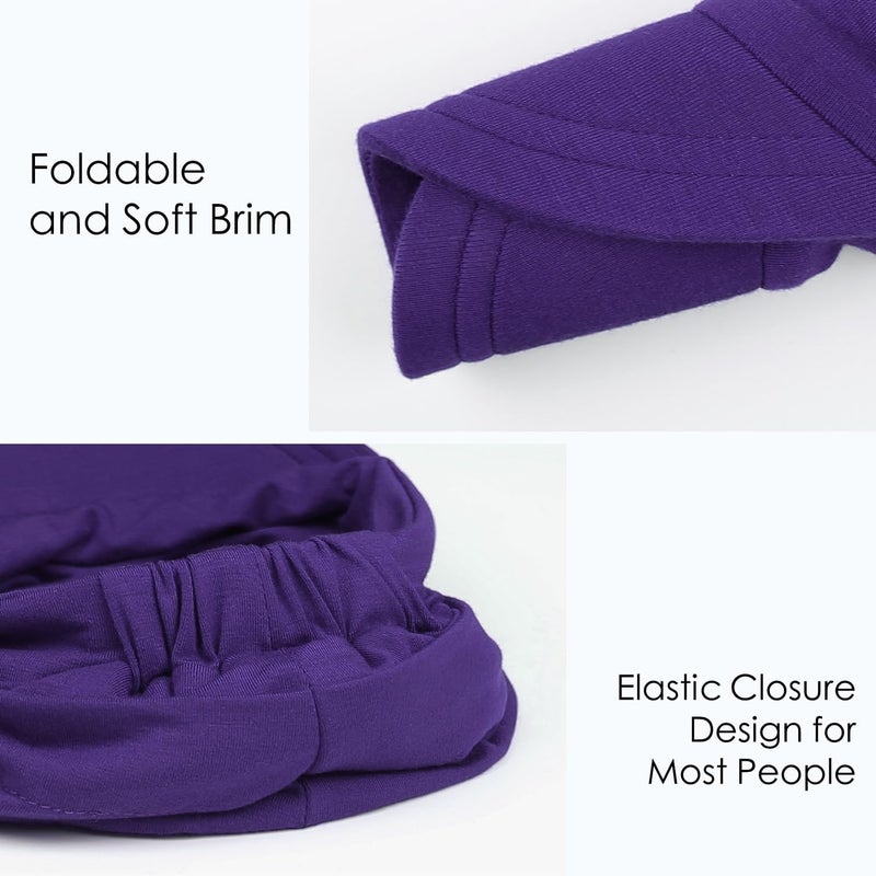 Alnorm Super Soft Breathable Viscose Slouch Hat Oversized Baseball Cap for Women - Image 5